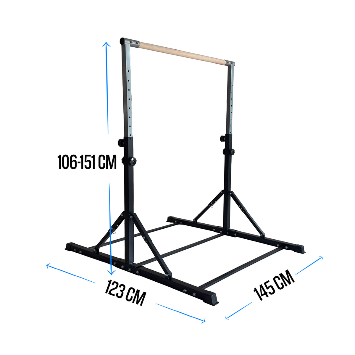 
              AirTrack Nordic Gymnastics Bar 145x123x106-151cm