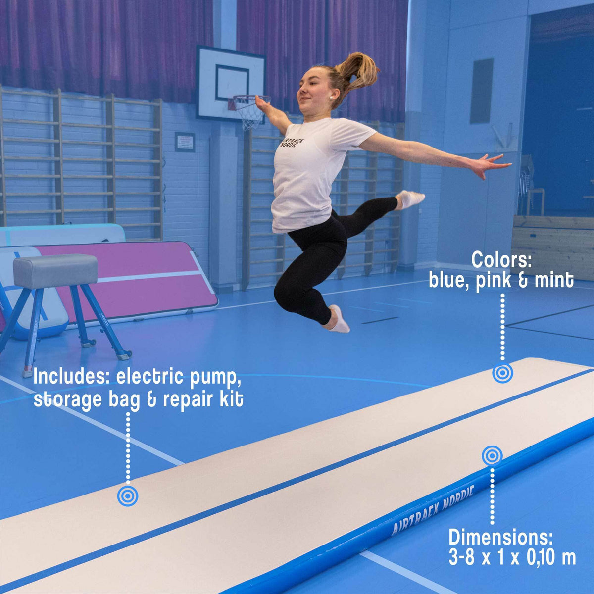 
              AirTrack Nordic Standard, 3-8m